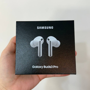 새상품)갤럭시버즈3프로 화이트