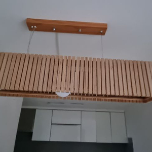 원목 5구 LED 식탁등 조명 잠원동