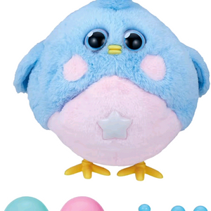 반다이 2024 장난감대상 수상작 무규무규퐁! 우무와 달걀 블루 컬러