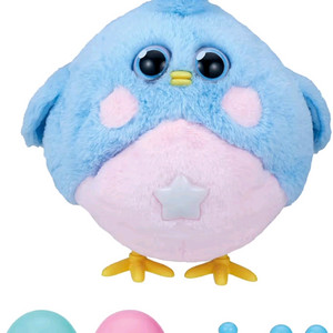 반다이 2024 장난감대상 수상작 무규무규퐁! 우무와 달걀 블루 컬러