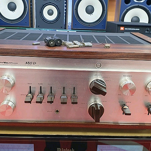 럭스만 SQ-38FDMK2 진공관인티앰프/마일라콘덴셔 올교체