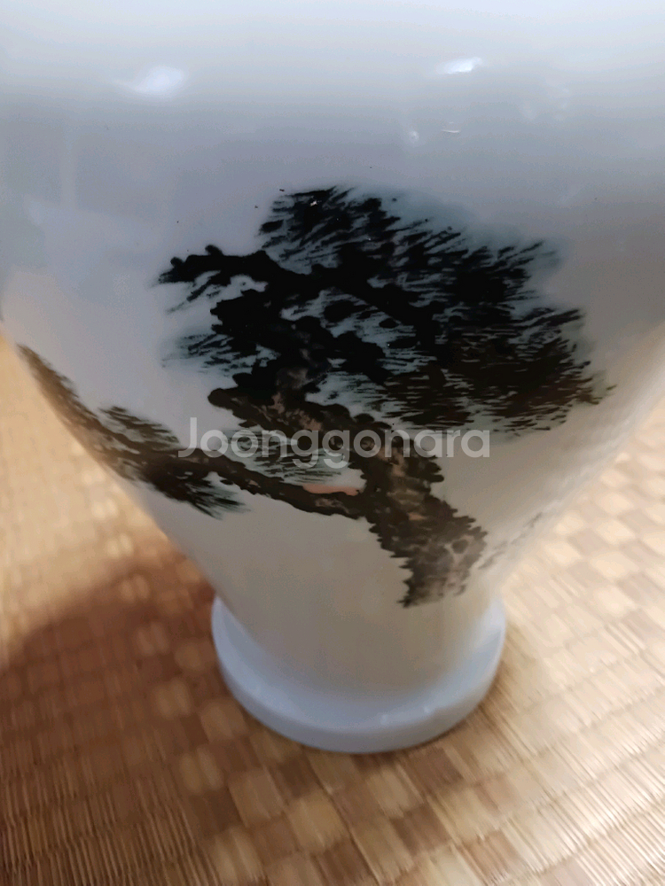 청자 도자기 붓문자 도자기, 높이33--5