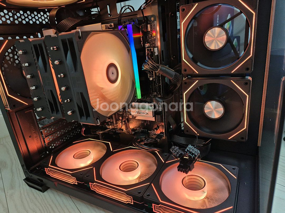 7800x3d + 사파이어 9070xt 고성능 pc팝니다.--0