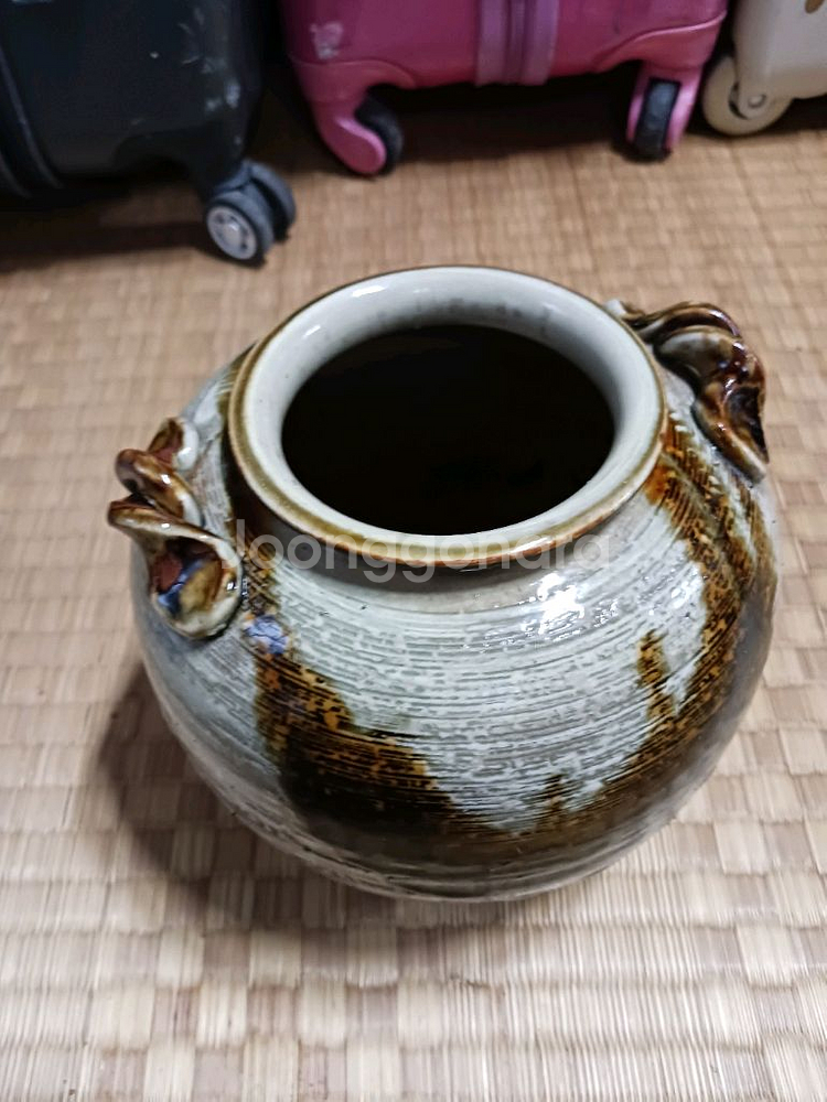 도자기 꽃병..높이22--1