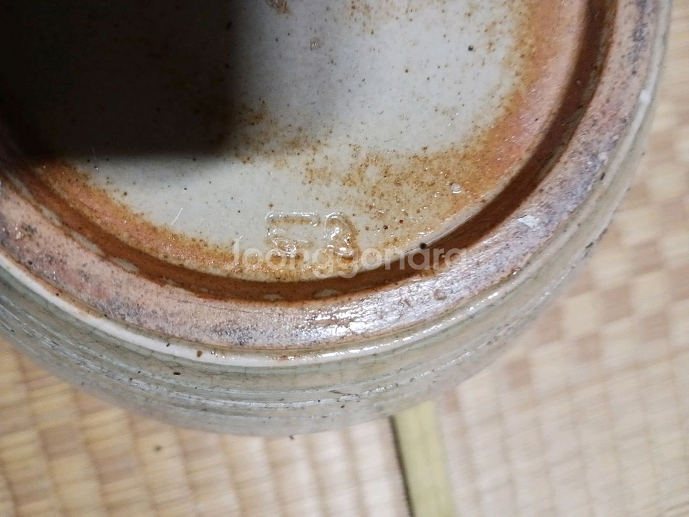 도자기 꽃병..높이22--4