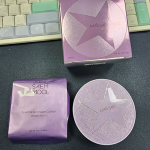 정샘물 25 홀리데이 스킨 누더 쿠션 크림핑크 칼라(본품+리필)