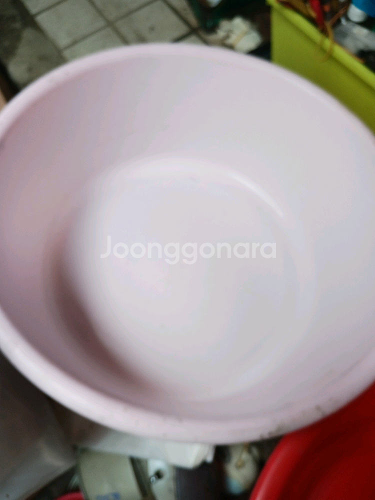 대형 플라스틱 다라이 2개--0