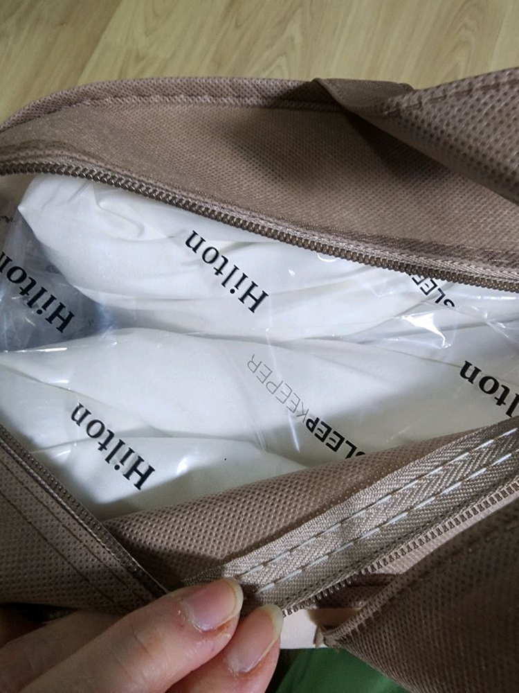 힐튼 홈데코 호주 양모이불 슈퍼싱글 새상품--3