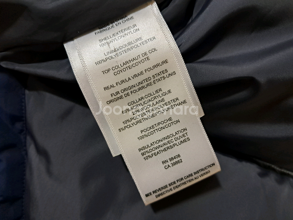 <정품> 띠어리 오리털 패딩 (여성 66사이즈, 키 크신 분)--5