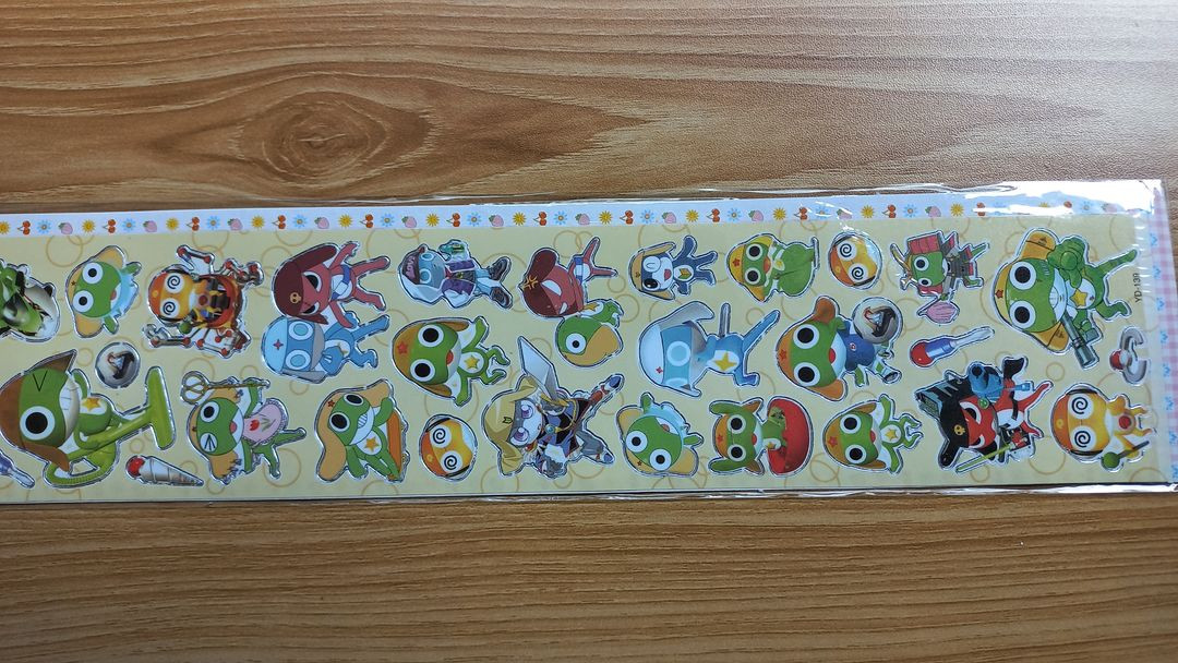 개구리중사 케로로 스티커 애니 캐릭터 이미지