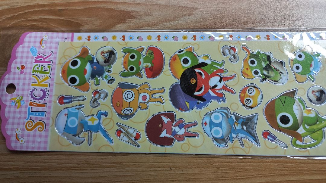 개구리중사 케로로 스티커 애니 캐릭터 이미지