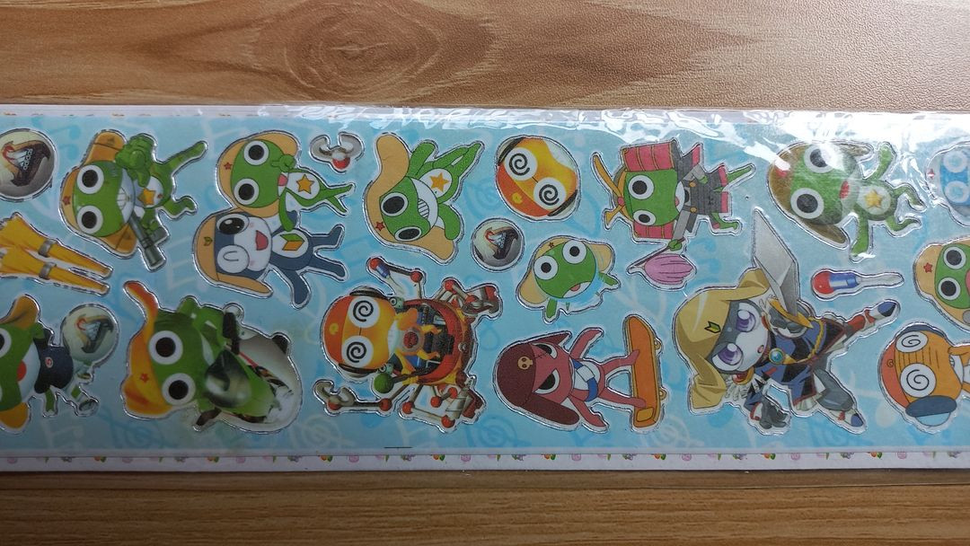 개구리중사 케로로 스티커 애니 캐릭터 이미지