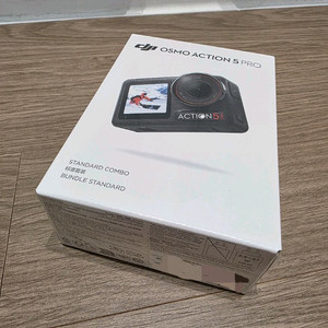 DJI오즈모 액션5프로 액션캠 새상품