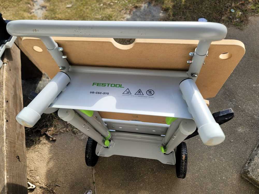 [미사용 ] 페스툴(Festool) CSC SYS 50 충전 테이블쏘 풀세트 이미지