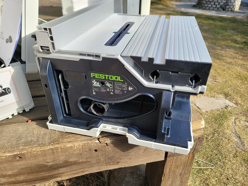 [미사용 ] 페스툴(Festool) CSC SYS 50 충전 테이블쏘 풀세트 이미지