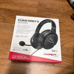 하이퍼엑스 오르빗 S 게이밍 헤드셋