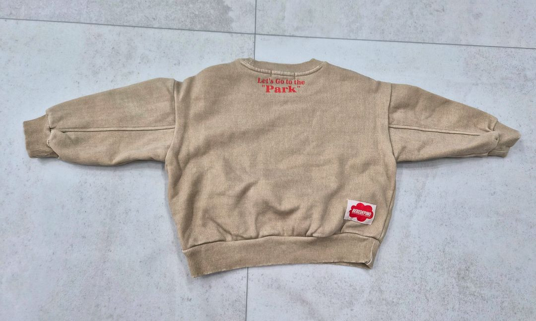 유아동 겨울 기모 베베드피노 바바베어 맨투맨 7호 사이즈 100 이미지