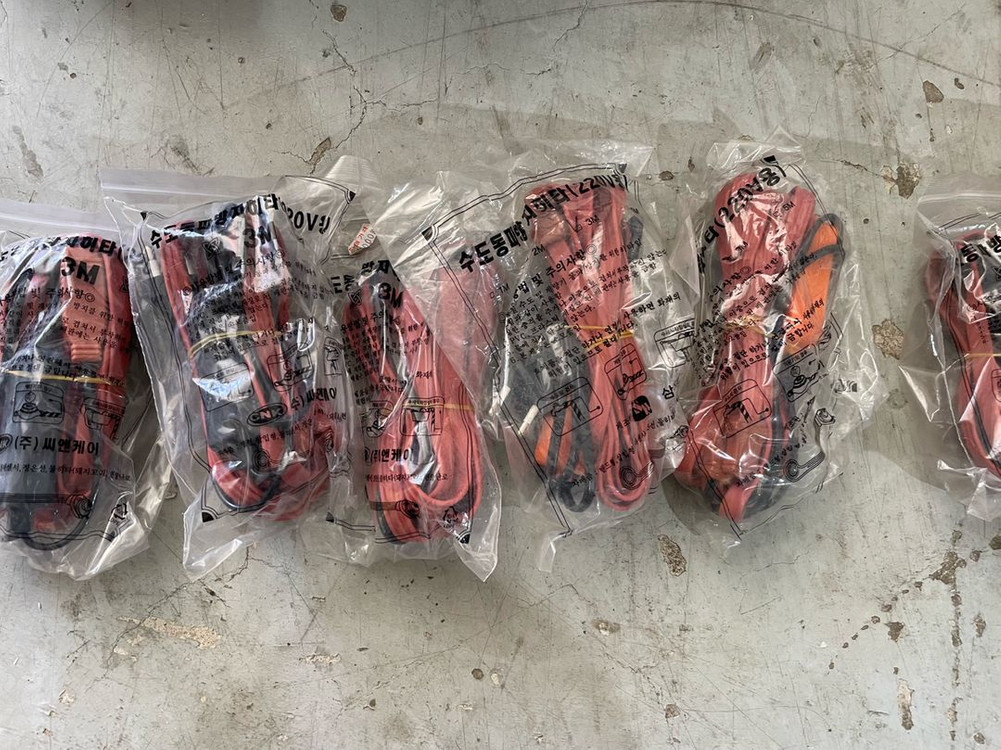 국산 동파 방지 열선 3M 센서형 히터선 히팅케이블 수도 배관 동파방지기--1