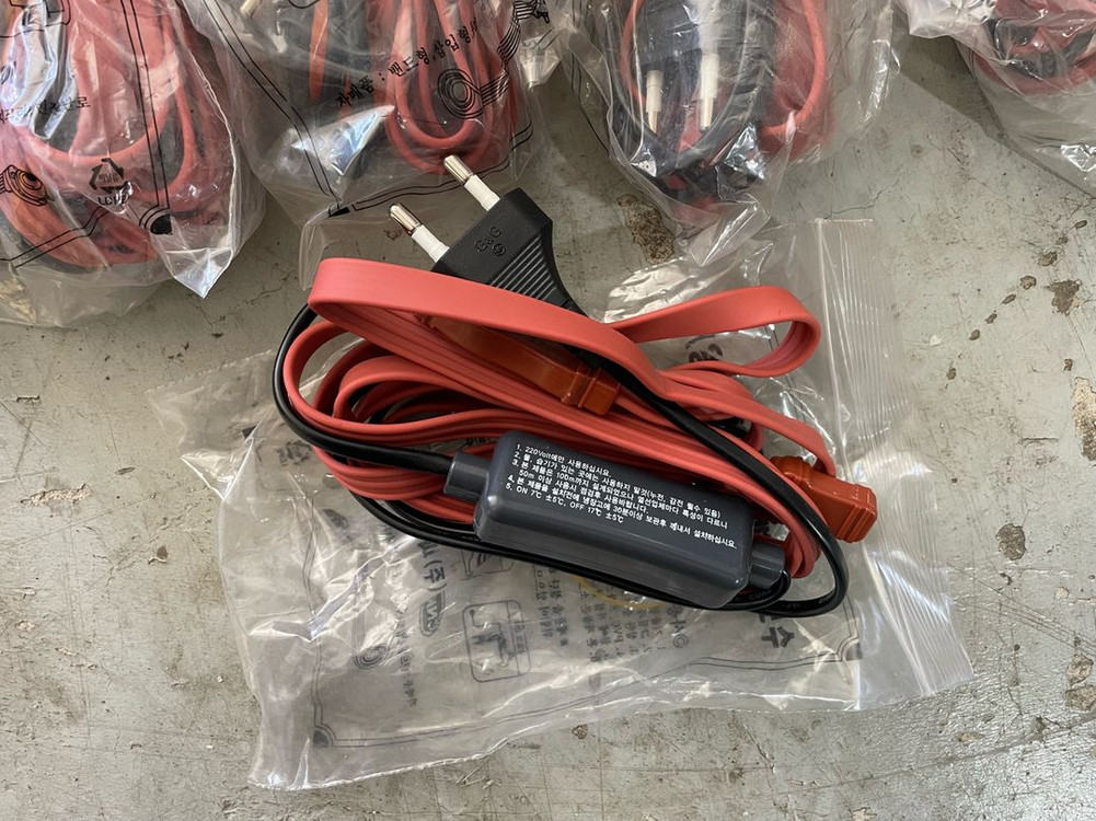 국산 동파 방지 열선 3M 센서형 히터선 히팅케이블 수도 배관 동파방지기--2