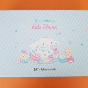 시나모 롤 키즈폰 128G 화이트(AT-M130) 미사용 풀박스