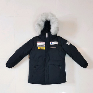 (A급) 데상트 영애슬릿 스위스스키팀 덕다운 패딩 150