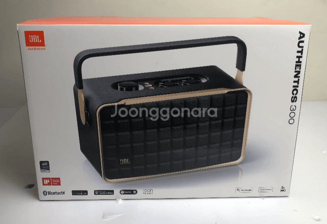 JBL Authentics 300 블루투스 스피커 미개봉 새상품--0