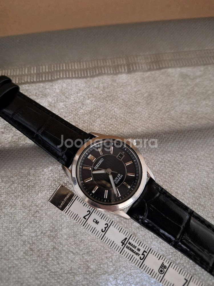 세이코 티타늄 솔라 시계 판매합니다--5