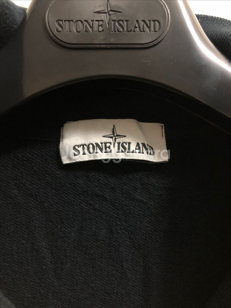 [L] 스톤아일랜드 코튼 집업 네이비--5