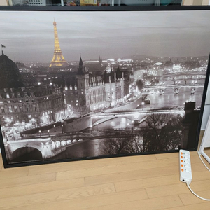 프랑스 파리 야경 액자 이케아 140x100