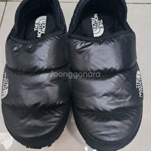 노스페이스 눕시 패딩 슬리퍼 285