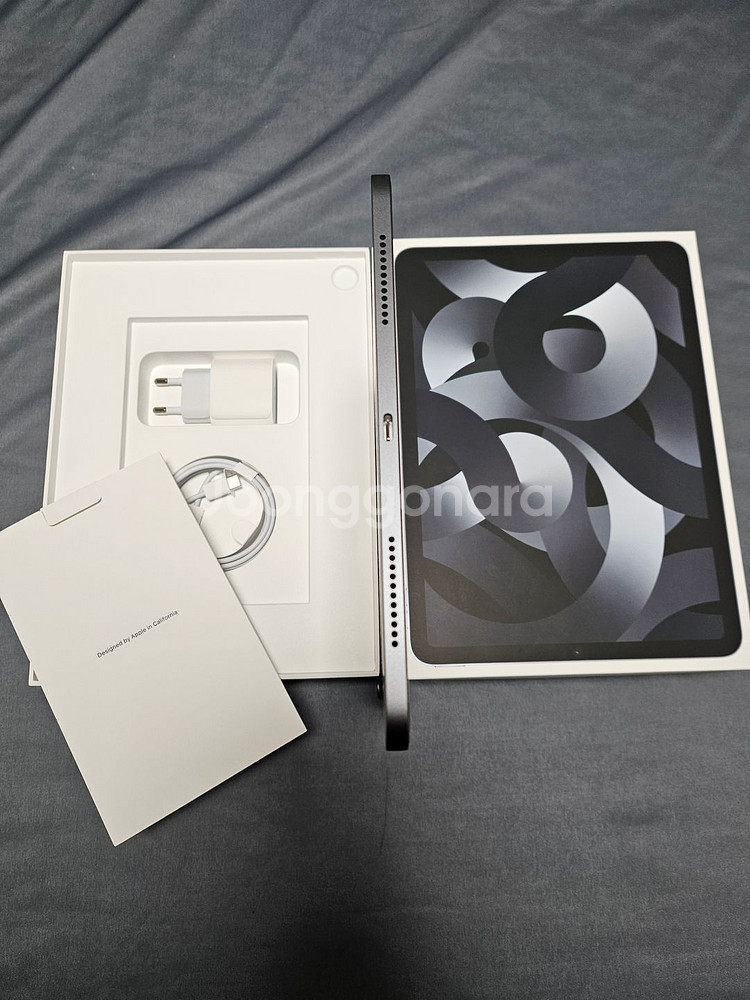 아이패드 에어5 M1 스페이스그레이 박풀 S급--5