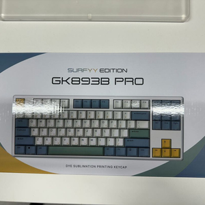 한성 GK893B PRO 서피 에디션 키보드 윤활 이미지