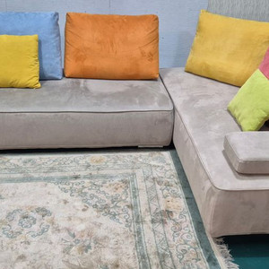 아쿠아클린 모듈 코너형 소파(드라이세탁완료)