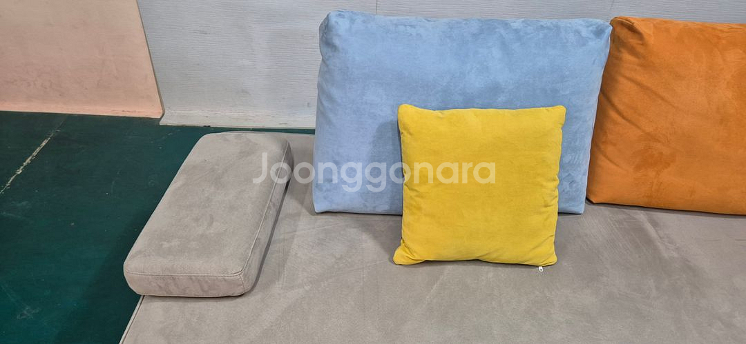 아쿠아클린 모듈 코너형 소파(드라이세탁완료)--2