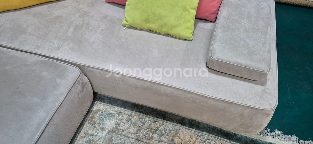 아쿠아클린 모듈 코너형 소파(드라이세탁완료)--6