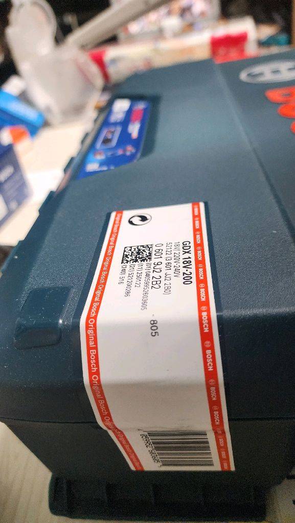 보쉬 GDX18V-200 충전임팩드라이버/렌치 18V 5.0Ah 배터리 2개 이미지