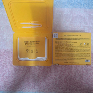 [새상품] 마스크팩 네시픽 프레쉬 허브 오리진 데일리 팝니다