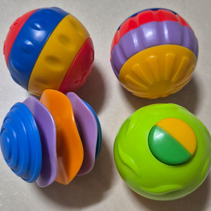 소근육 발달용 촉감볼 4종