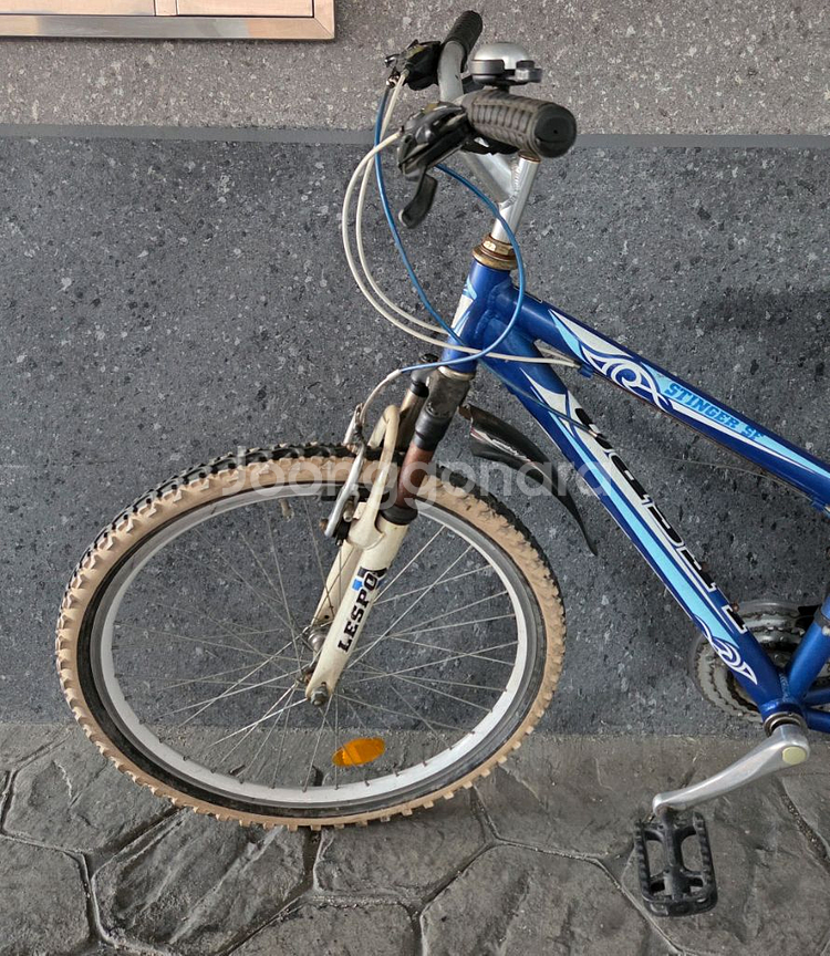 레스포 스팅거 SF 어린이 청소년 자전거 +자물쇠+텀블러받침대--1