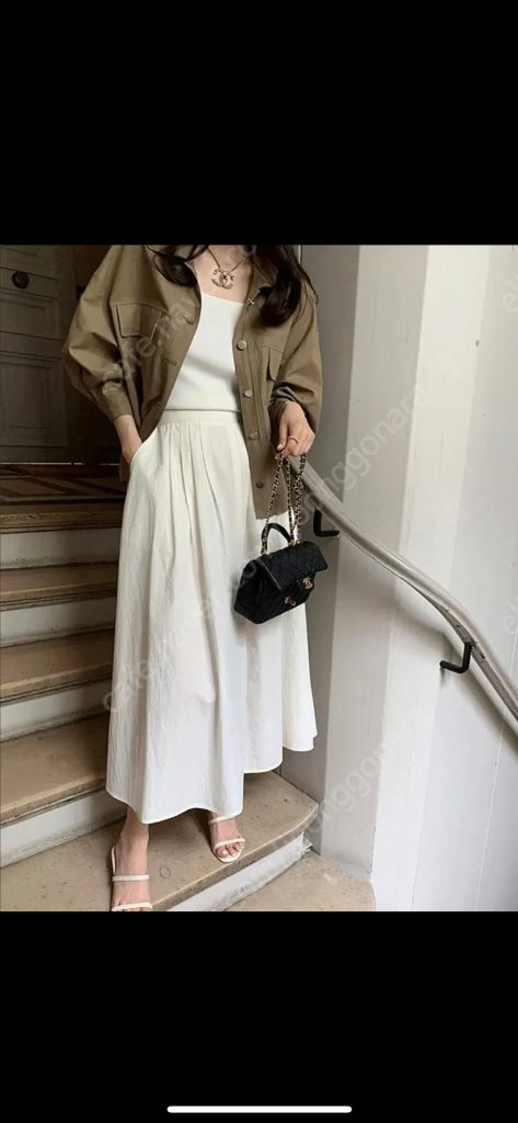 데일리룩 르메르 자켓 카키 올드머니룩 하객룩 출근룩 야상 점퍼 타임마인랑방 이미지
