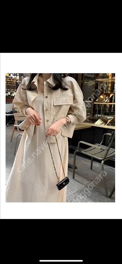 데일리룩 르메르 자켓 카키 올드머니룩 하객룩 출근룩 야상 점퍼 타임마인랑방 이미지