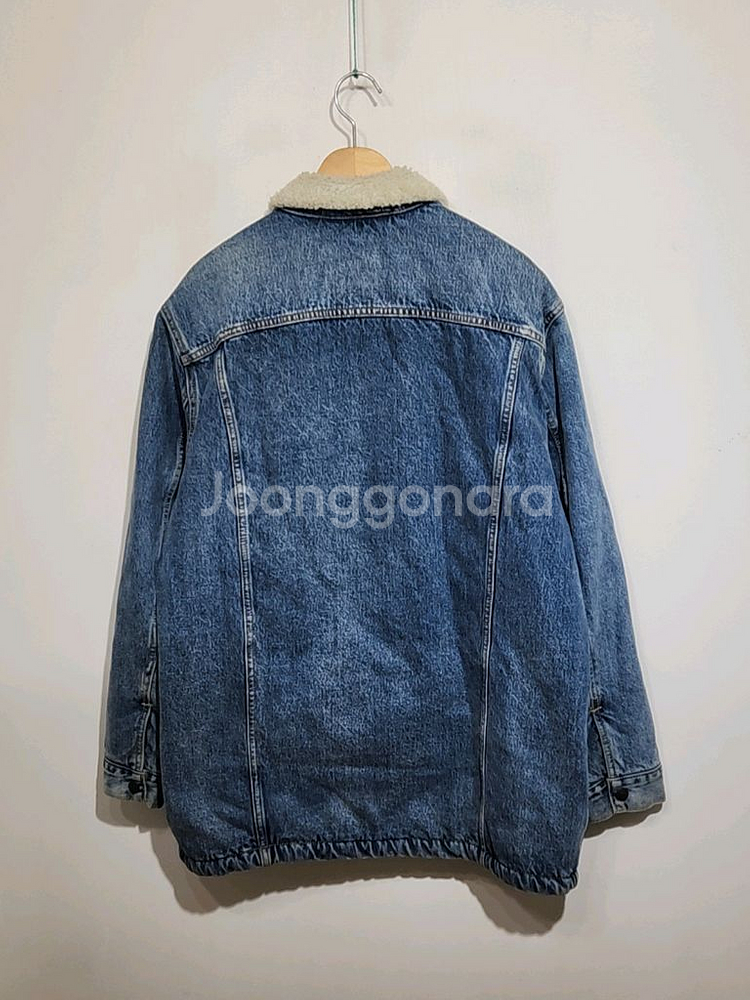(XL) 리바이스 양털 청자켓 연청 데님자켓 빅E 레드탭--6