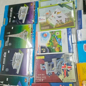 3D 퍼즐 유명 건축물 시리즈다양한 3D 퍼즐 세트입니다-