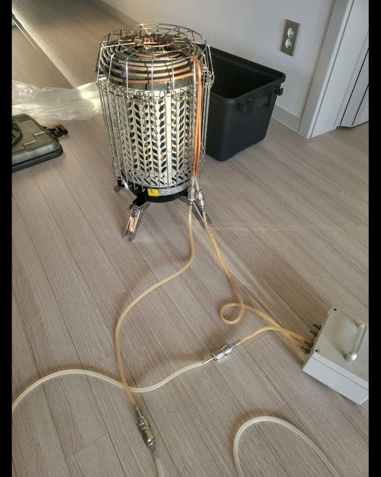 코베아 기가썬 가스난로 및 자작 온수보일러 이미지