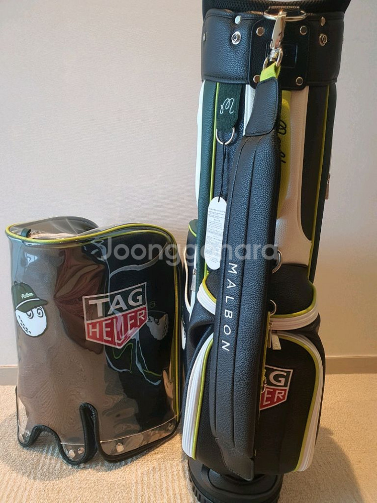 국내당일발송 말본골프백 캐디백 태그호이어--5