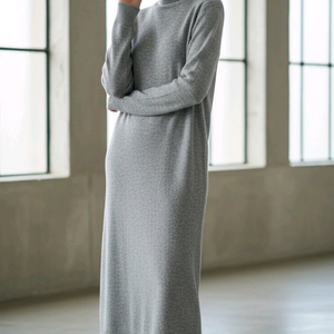 자라 터틀넥 니트 롱원피스 M사이즈