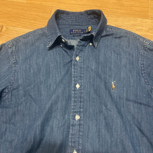 폴로 신형 데님셔츠 L사이즈 (105사이즈-110사이즈)