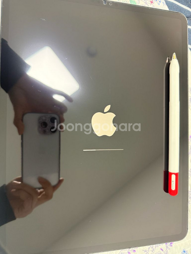 아이패드 프로 3세대 12.7 256 셀룰러 효율 86% 펜슬포함--0