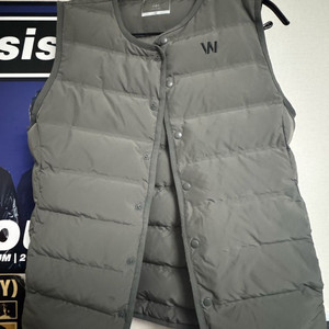 [M/95] W 다운 패딩 조끼 (오리털 덕다운)