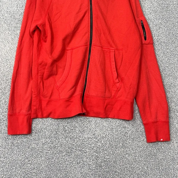 나이키 레드 로고 사이드 포켓 후드 집업 LG--3